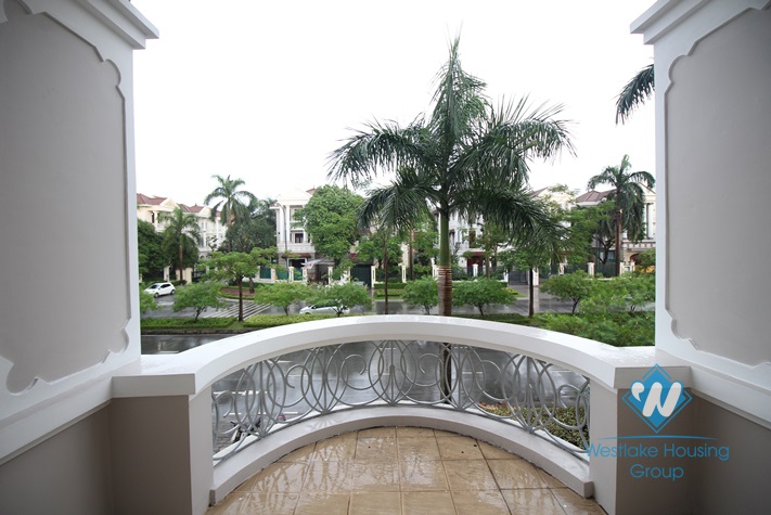 Large size and fully furnished house available for lease in Ciputra, Tay Ho district, Hanoi